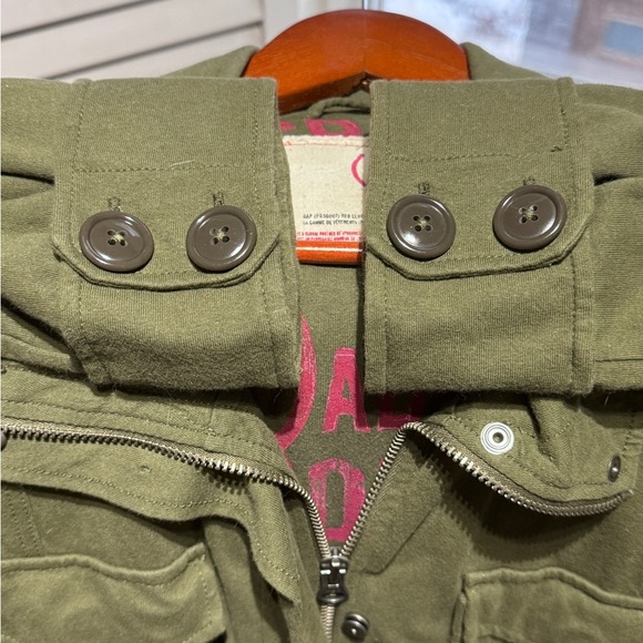 ✨ Edgy Vintage GAP (Red) Military-Inspired Jacket – Size Ladies XL ✨ - Picture 6 of 14
